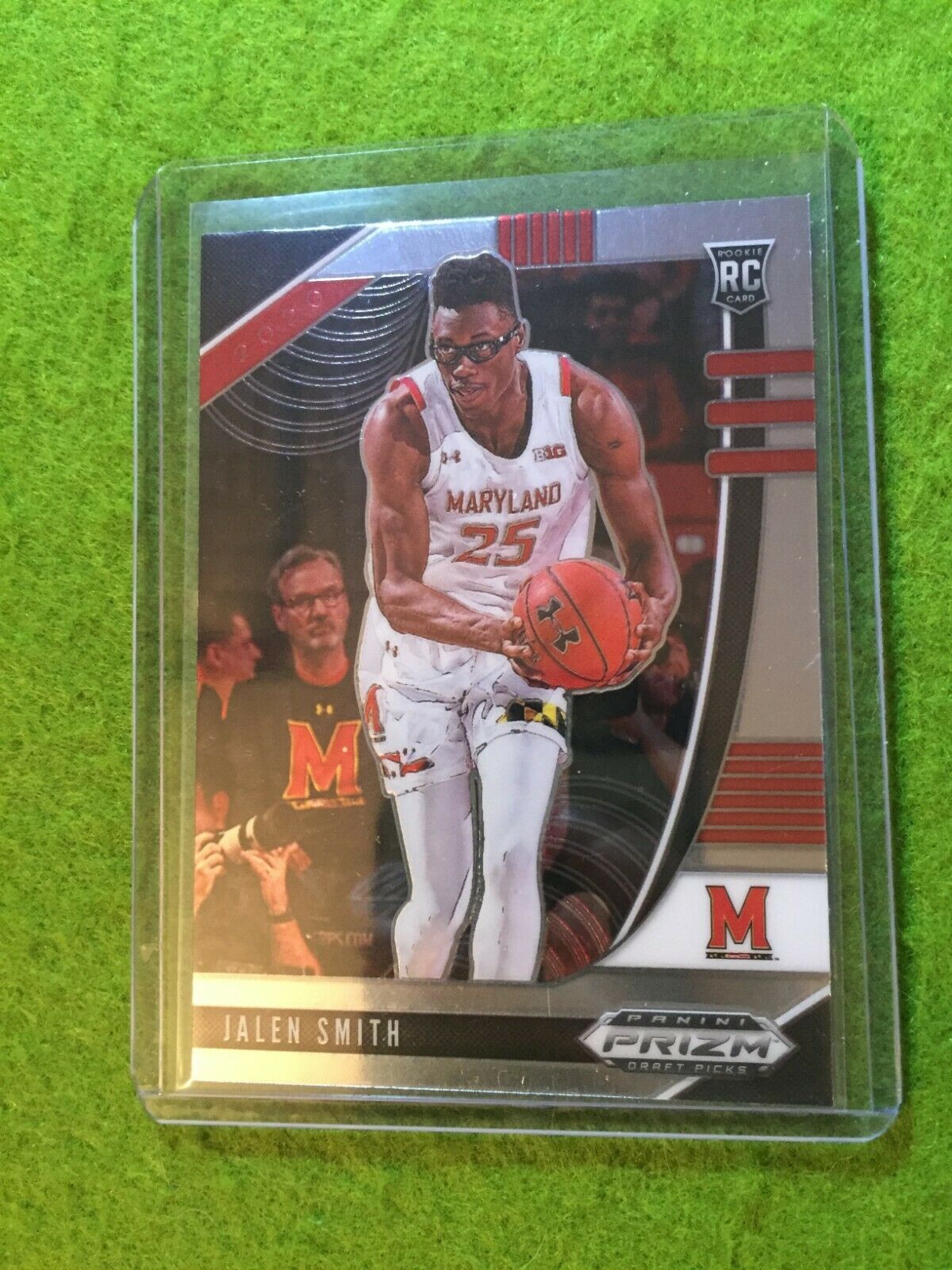 JALEN SMITH PRIZM ROOKIE CARD JERSEY #25 MARYLAND RC PHOENIX SUNS 2020 Prizm DP