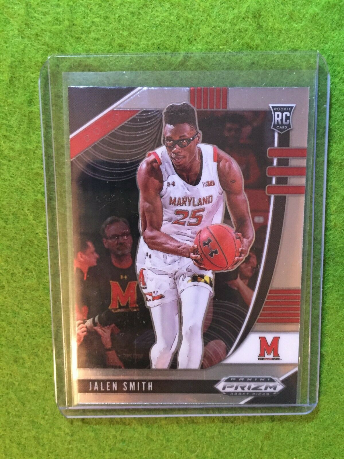 JALEN SMITH PRIZM ROOKIE CARD JERSEY #25 MARYLAND RC PHOENIX SUNS 2020 Prizm DP