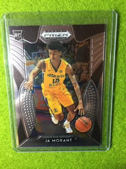 Ja Morant PRIZM ROOKIE CARD JERSEY #12 MS RC GRIZZLIES 2019 Prizm Draft Picks rc