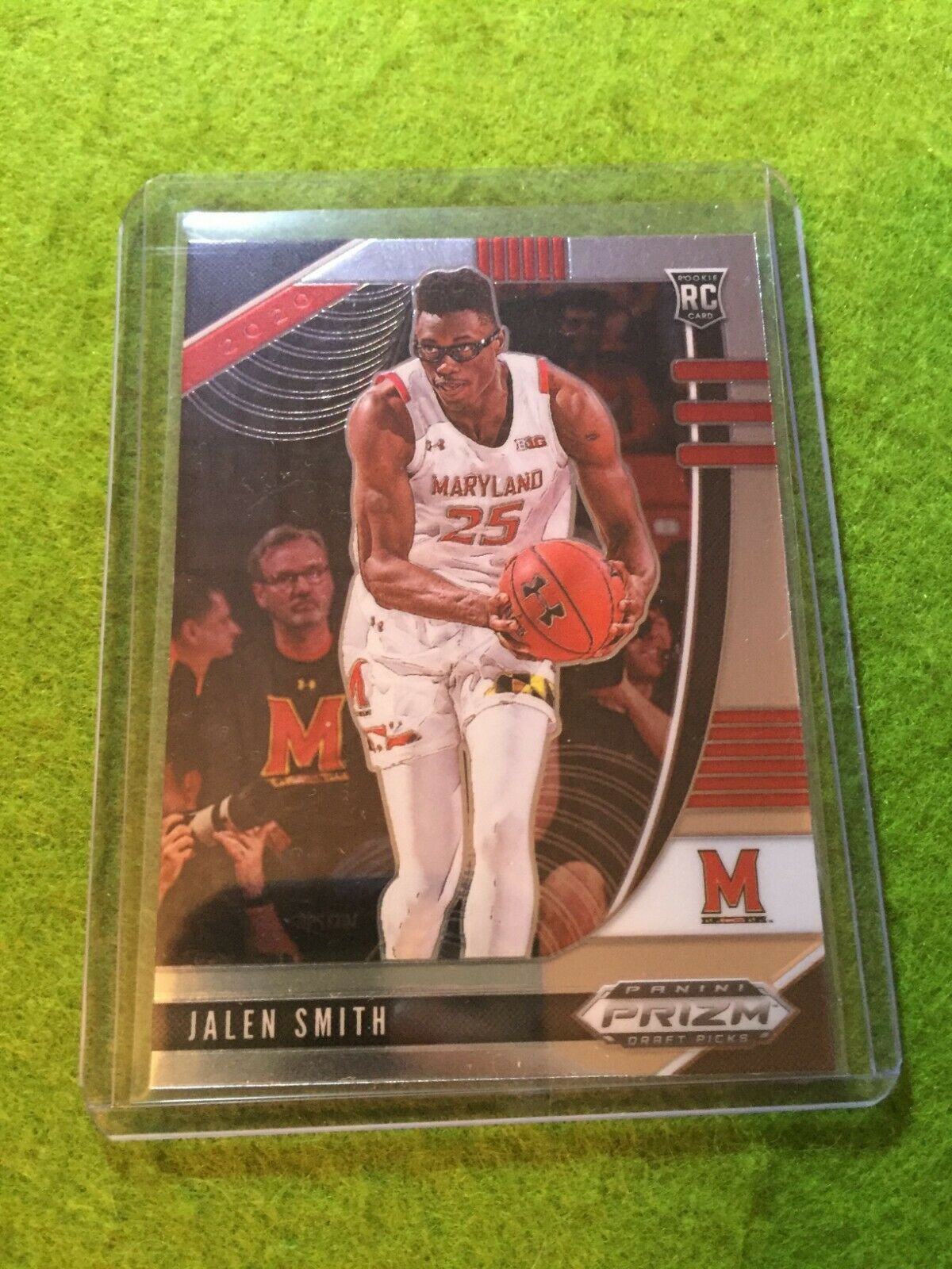 JALEN SMITH PRIZM ROOKIE CARD JERSEY #25 MARYLAND RC PHOENIX SUNS 2020 Prizm DP