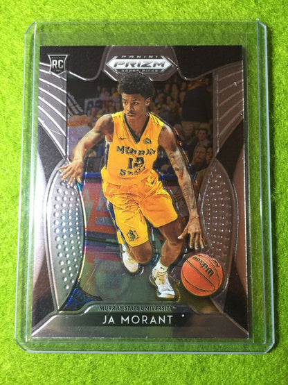 Ja Morant PRIZM ROOKIE CARD JERSEY #12 MS RC GRIZZLIES 2019 Prizm Draft Picks rc