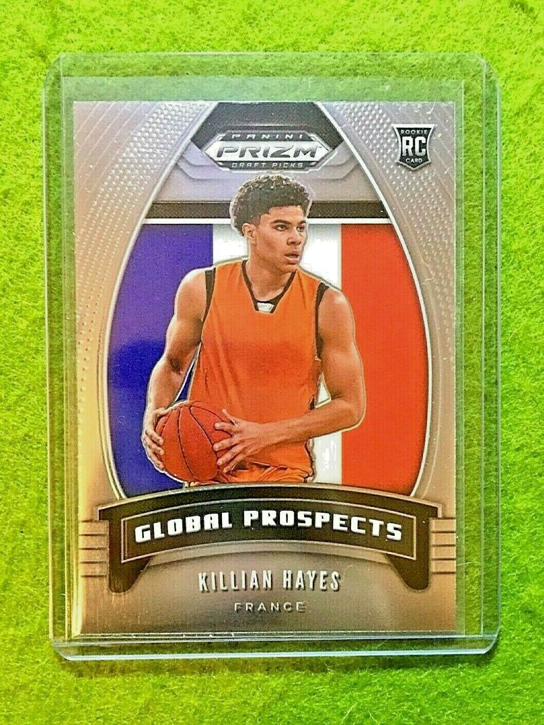 KILLIAN HAYES PRIZM ROOKIE CARD JERSEY #3 FRANCE RC PISTONS 2020 Prizm PROSPECTS