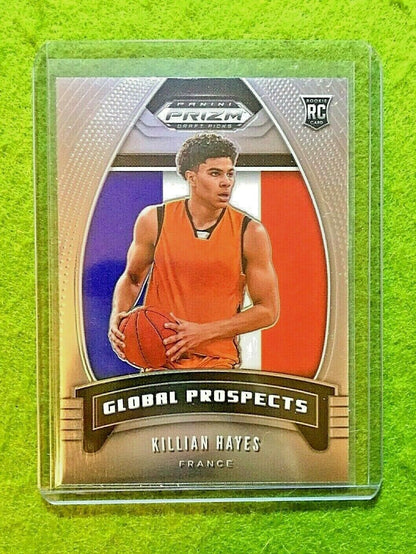 KILLIAN HAYES PRIZM ROOKIE CARD JERSEY #3 FRANCE RC PISTONS 2020 Prizm PROSPECTS