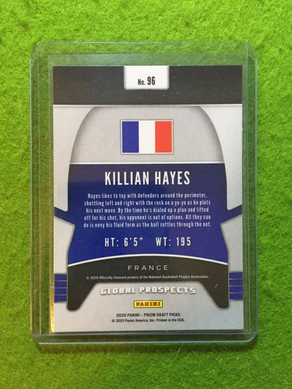 KILLIAN HAYES PRIZM ROOKIE CARD JERSEY #3 FRANCE RC PISTONS 2020 Prizm PROSPECTS