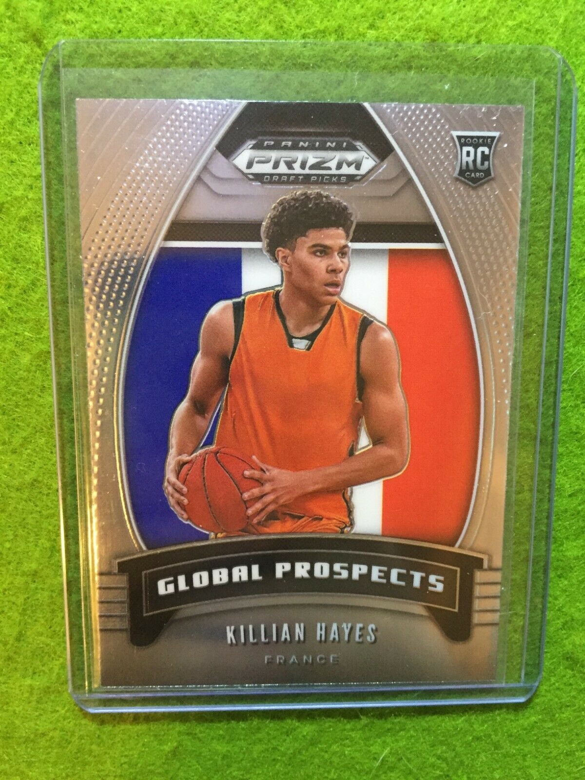 KILLIAN HAYES PRIZM ROOKIE CARD JERSEY #3 FRANCE RC PISTONS 2020 Prizm PROSPECTS