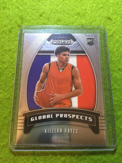 KILLIAN HAYES PRIZM ROOKIE CARD JERSEY #3 FRANCE RC PISTONS 2020 Prizm PROSPECTS