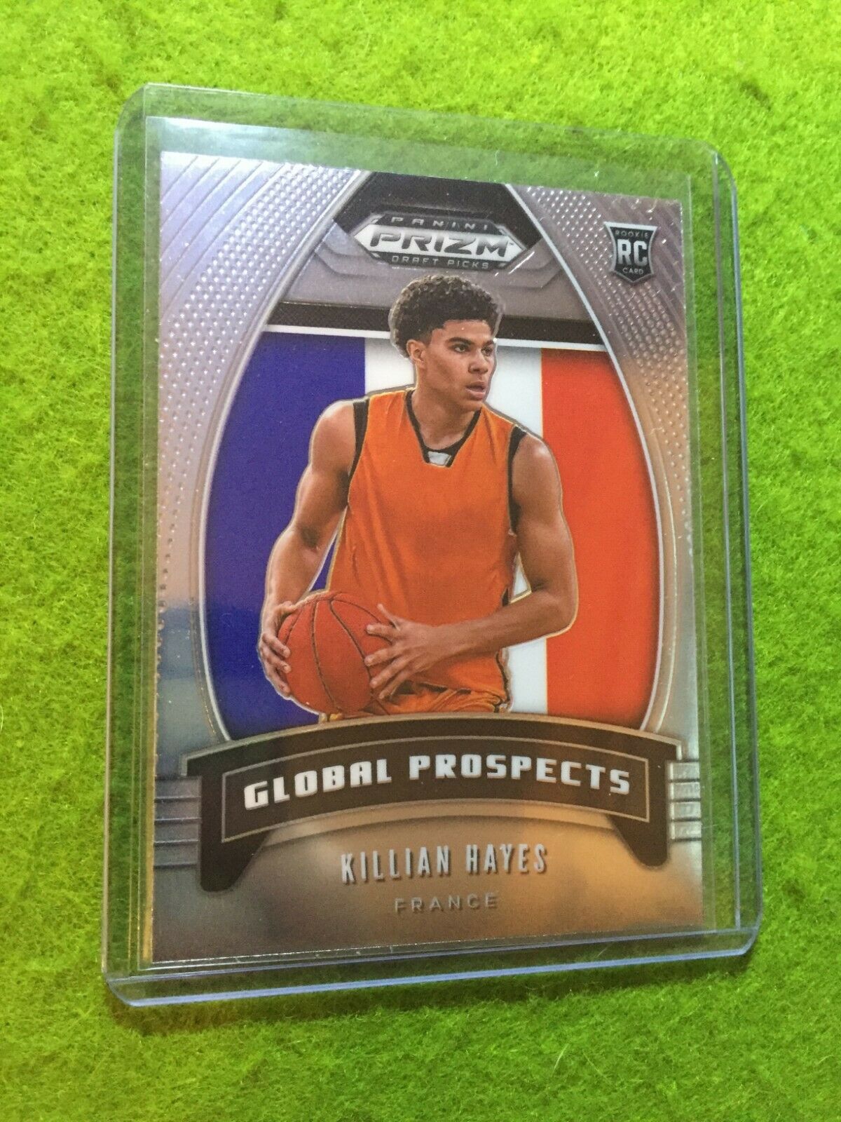 KILLIAN HAYES PRIZM ROOKIE CARD JERSEY #3 FRANCE RC PISTONS 2020 Prizm PROSPECTS