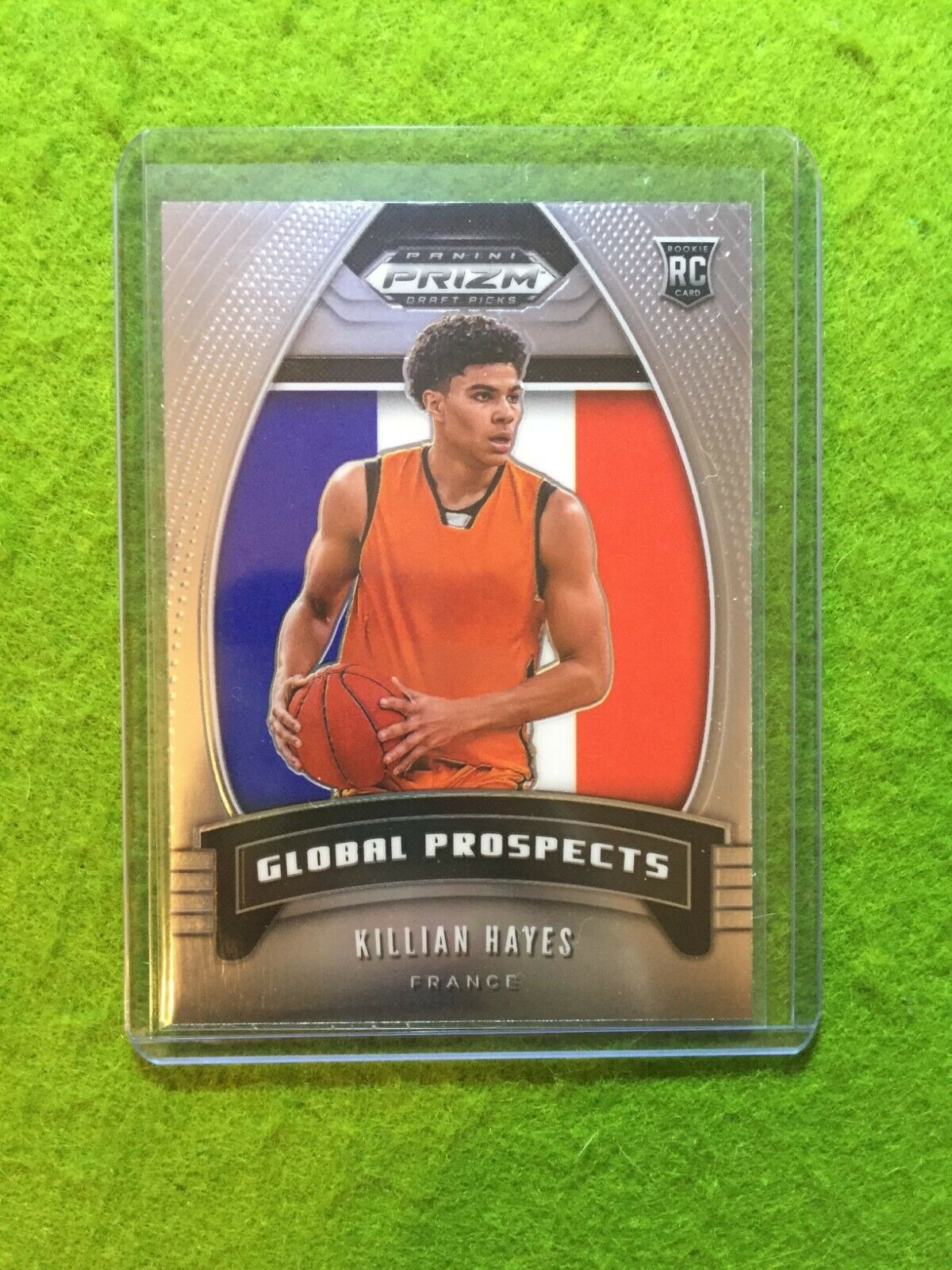 KILLIAN HAYES PRIZM ROOKIE CARD JERSEY #3 FRANCE RC PISTONS 2020 Prizm PROSPECTS