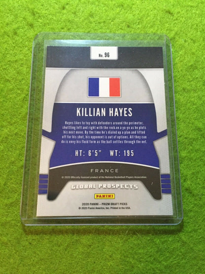 KILLIAN HAYES PRIZM ROOKIE CARD JERSEY #3 FRANCE RC PISTONS 2020 Prizm PROSPECTS